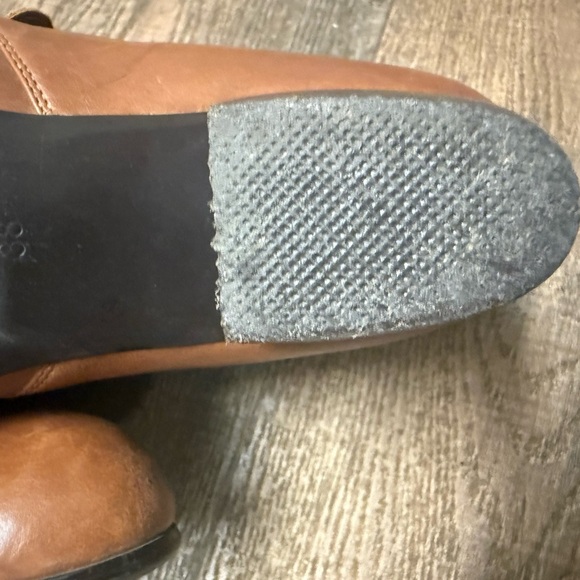 Django and Juliette GUCsize 7.5 (38) ribbon lace up Tan Ankle Boots luxury brand - Picture 12 of 16